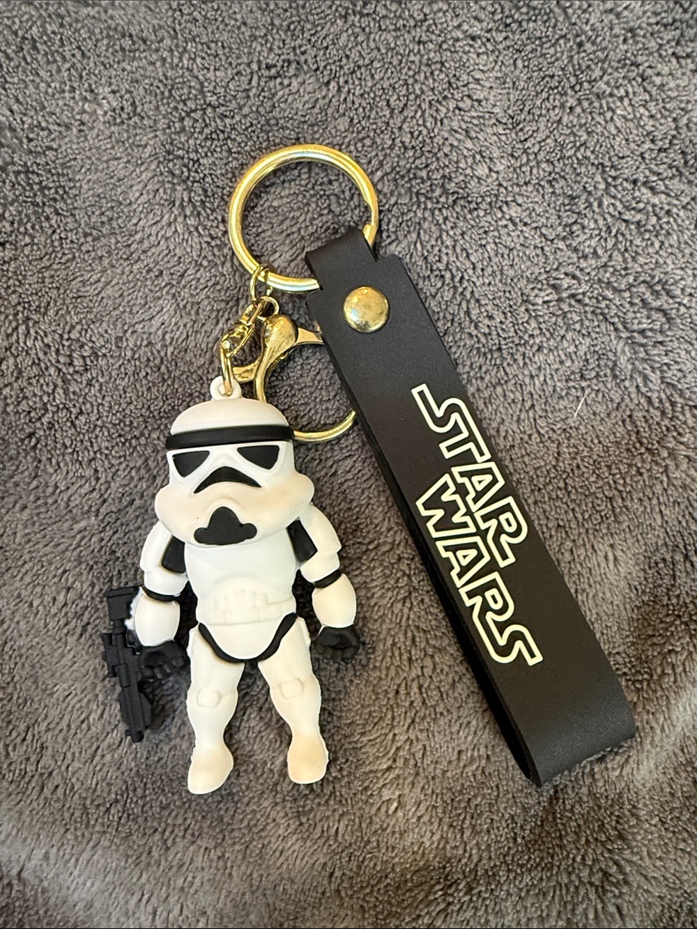 Stormtrooper Purse Charm Keyring